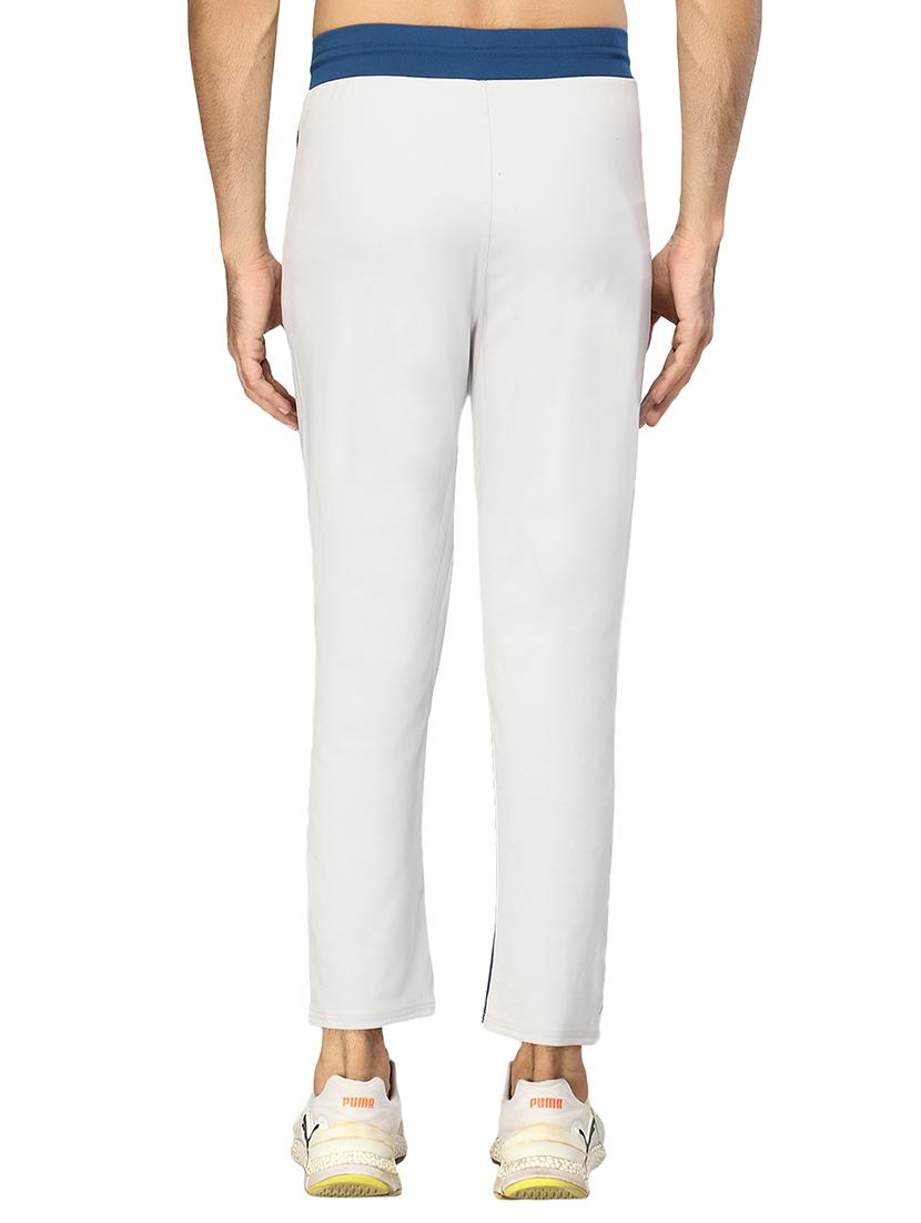 white color block full length track pant - 17438207 - Standard Image - 2