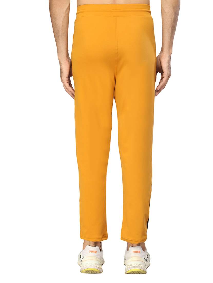 yellow side striped full length track pant - 17438209 - Standard Image - 2