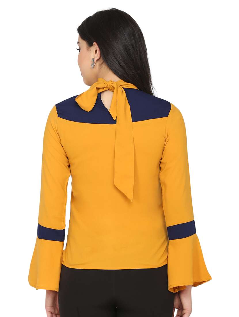 women's straight high neck top - 17442130 -  Standard Image - 2