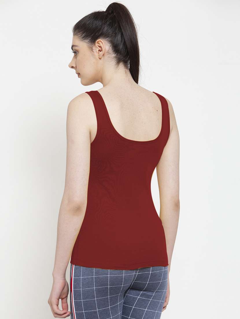 women's tank top shoulder strap top - 17443532 -  Standard Image - 2