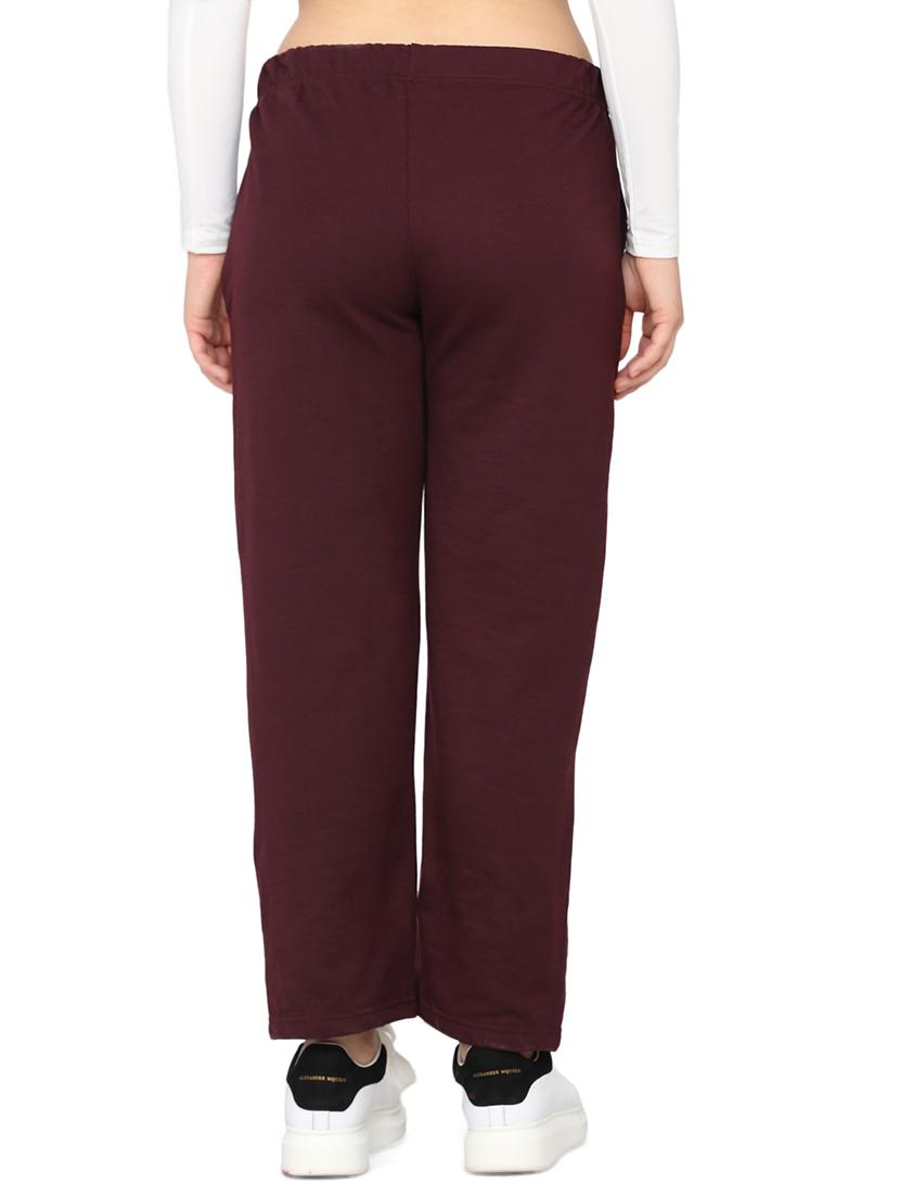 knee slit fleece jogger - 17443857 - Standard Image - 2
