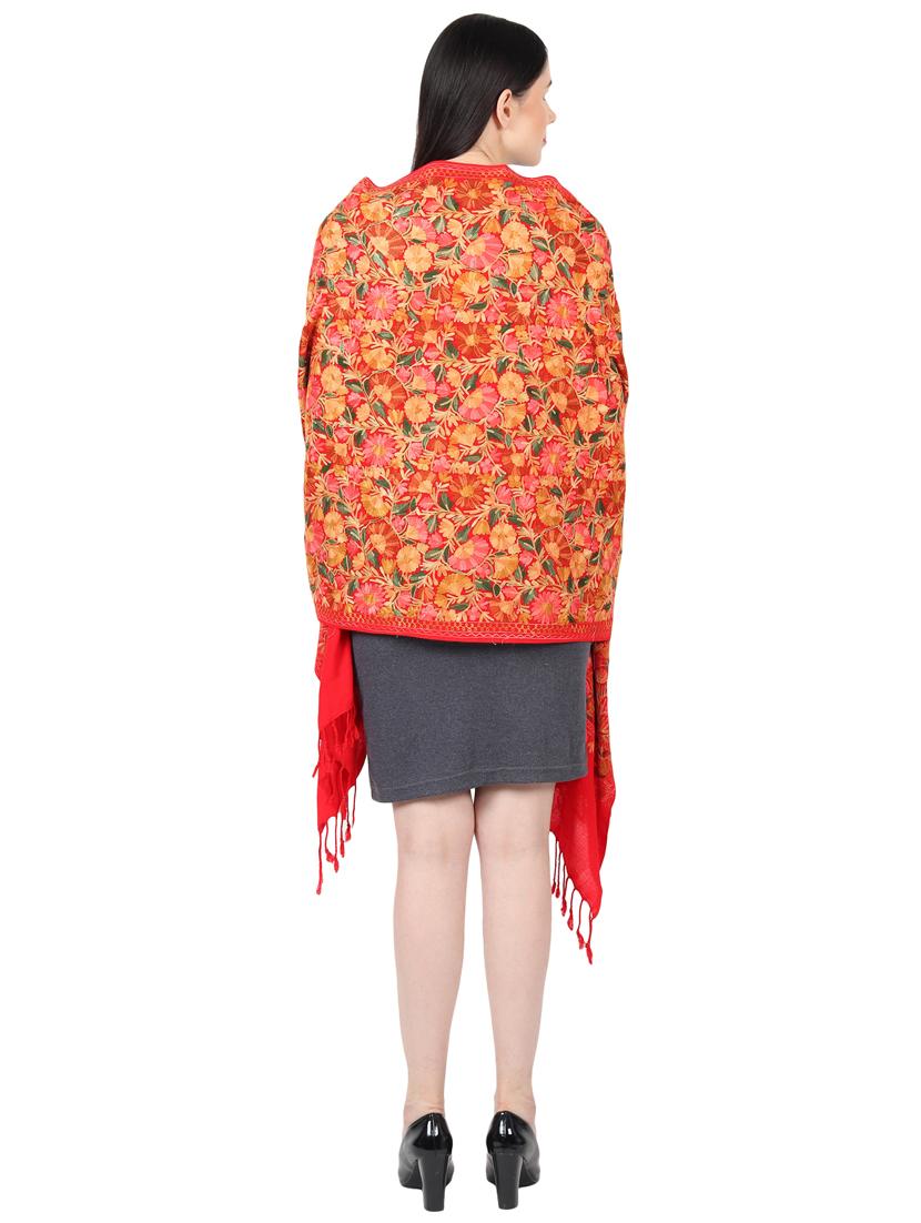 women's floral print stole - 17444511 - Standard Image - 2