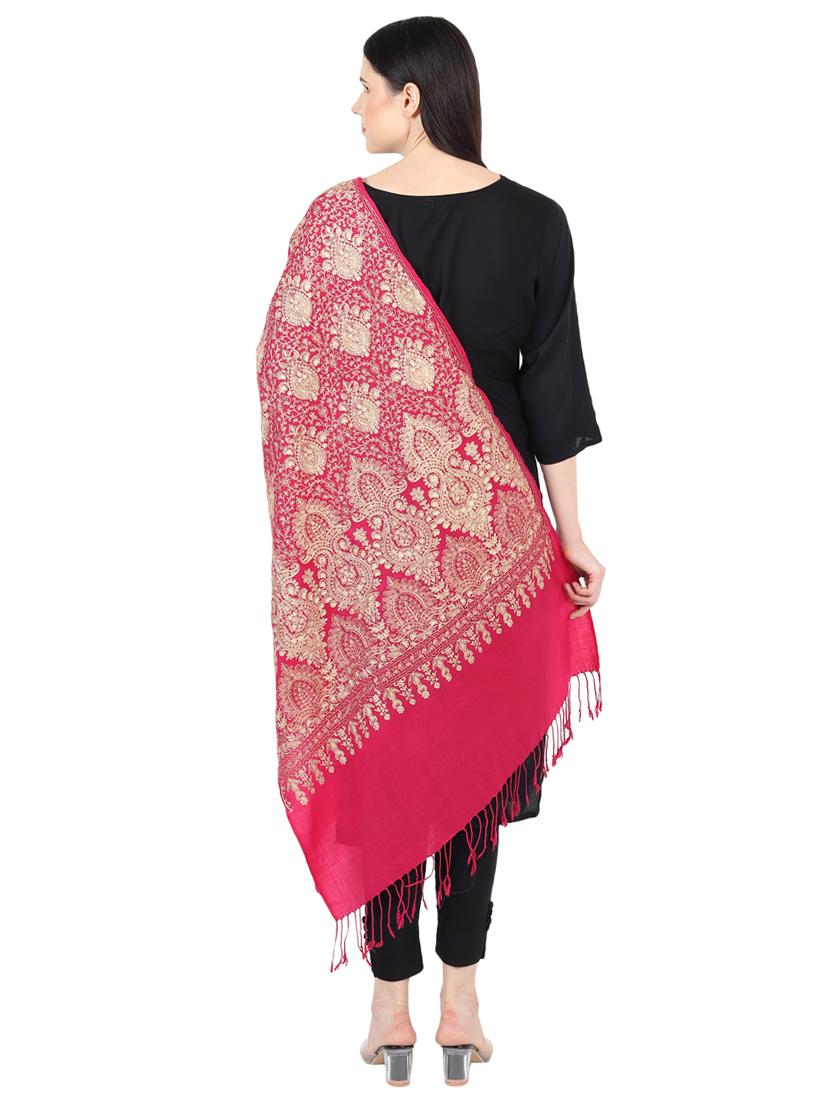 women's embroidered stole - 17444524 - Standard Image - 2