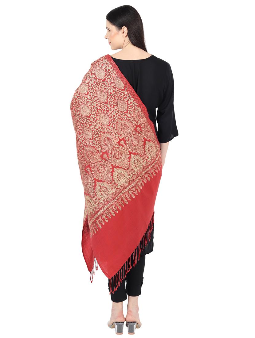 women's embroidered stole - 17444527 - Standard Image - 2