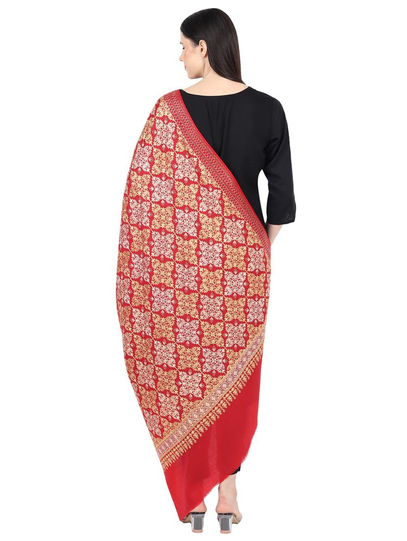 women's embroidered shawl - 17444538 - Standard Image - 2