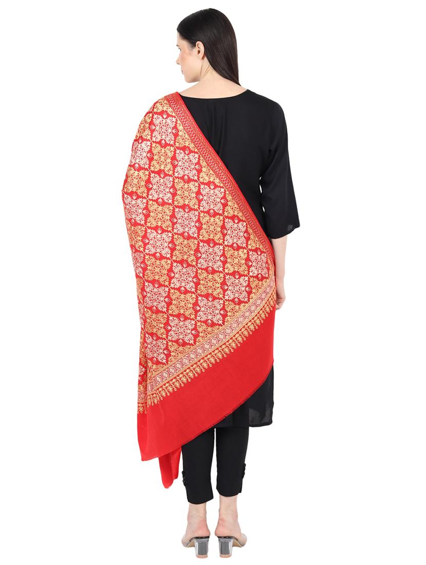 women's embroidered shawl - 17444539 - Standard Image - 2