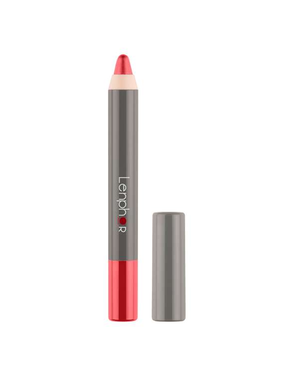 lenphor matt show-off lip crayon salmon peach