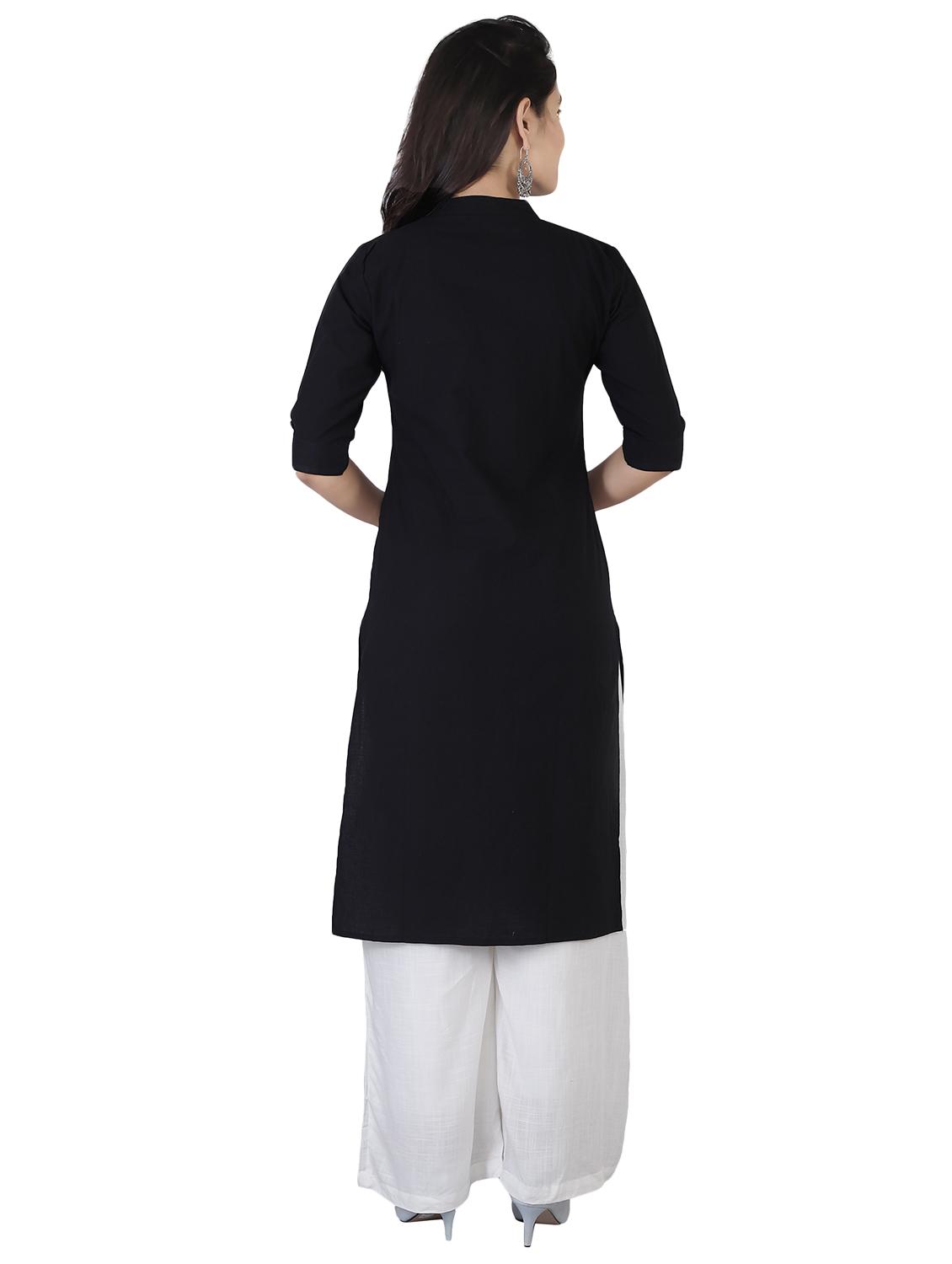 women's front slit kurta - 17450176 - Standard Image - 2