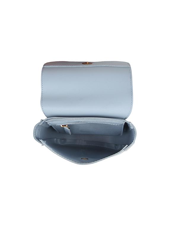 blue leatherette (pu) sling bag - 17451090 - Standard Image - 2