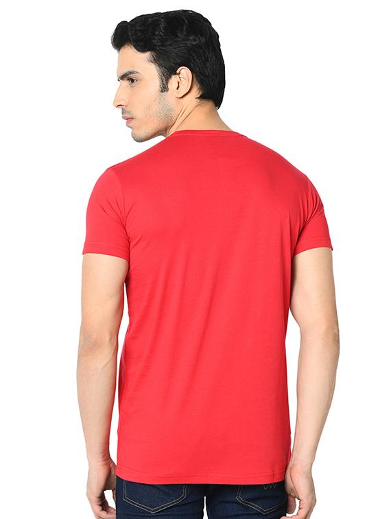 red solid t-shirt - 17453734 - Standard Image - 2