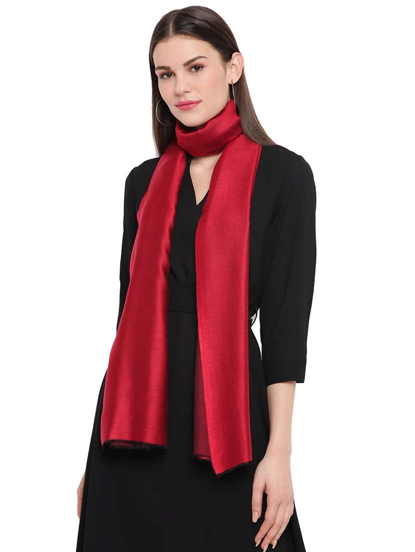 women's solid print stole - 17454494 -  Standard Image - 2