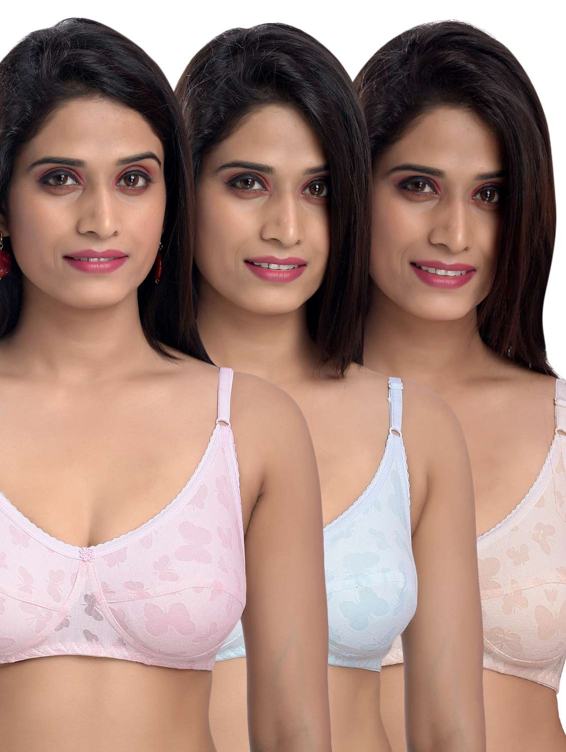 set of 3 bras 