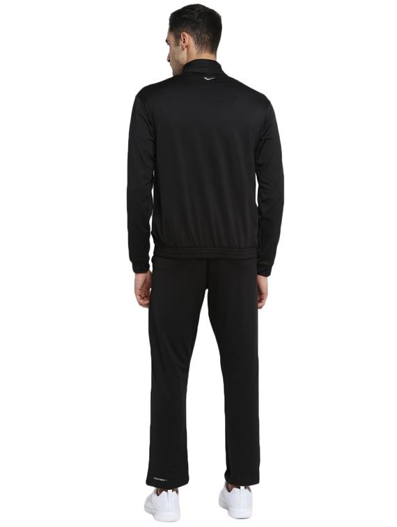 black solid track suit - 17456058 - Standard Image - 2