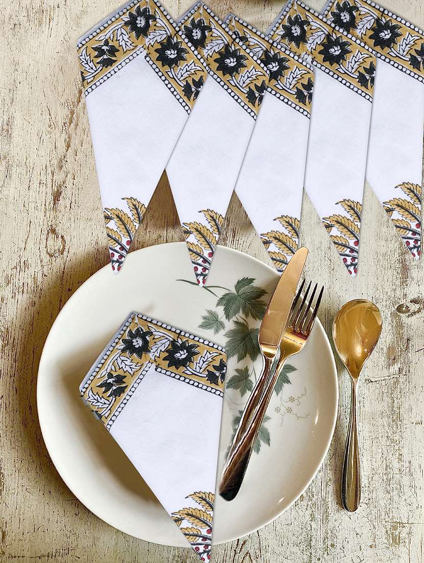 cotton multipurpose kitchen napkin (pack of 6)