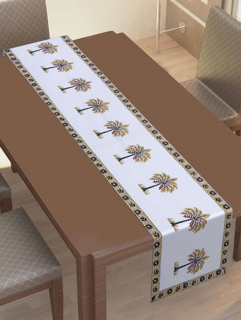  cotton printed table runner