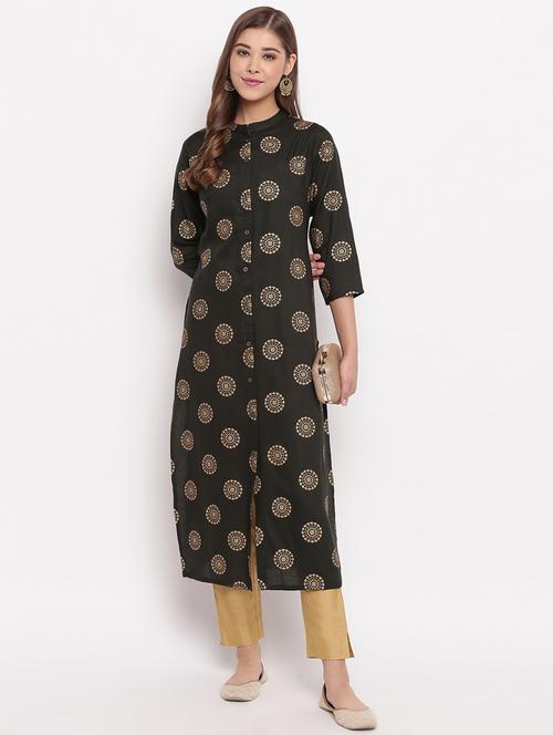 women's front slit kurta - 17459535 -  Standard Image - 0