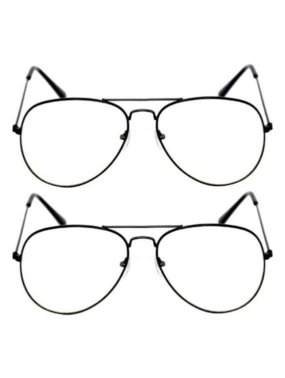 hipe combo aviator sunglasses for unisex