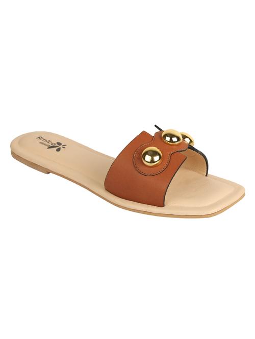 beige slip on sandal - 17462031 - Standard Image - 0