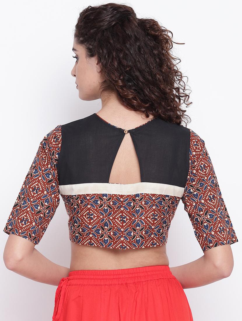 floral printed blouse - 17462190 - Standard Image - 2