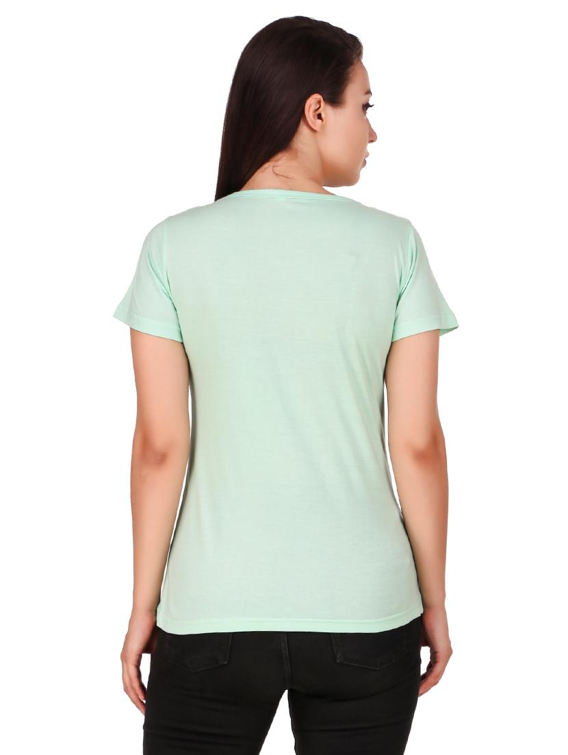 round neck typographic tee - 17462727 - Standard Image - 2