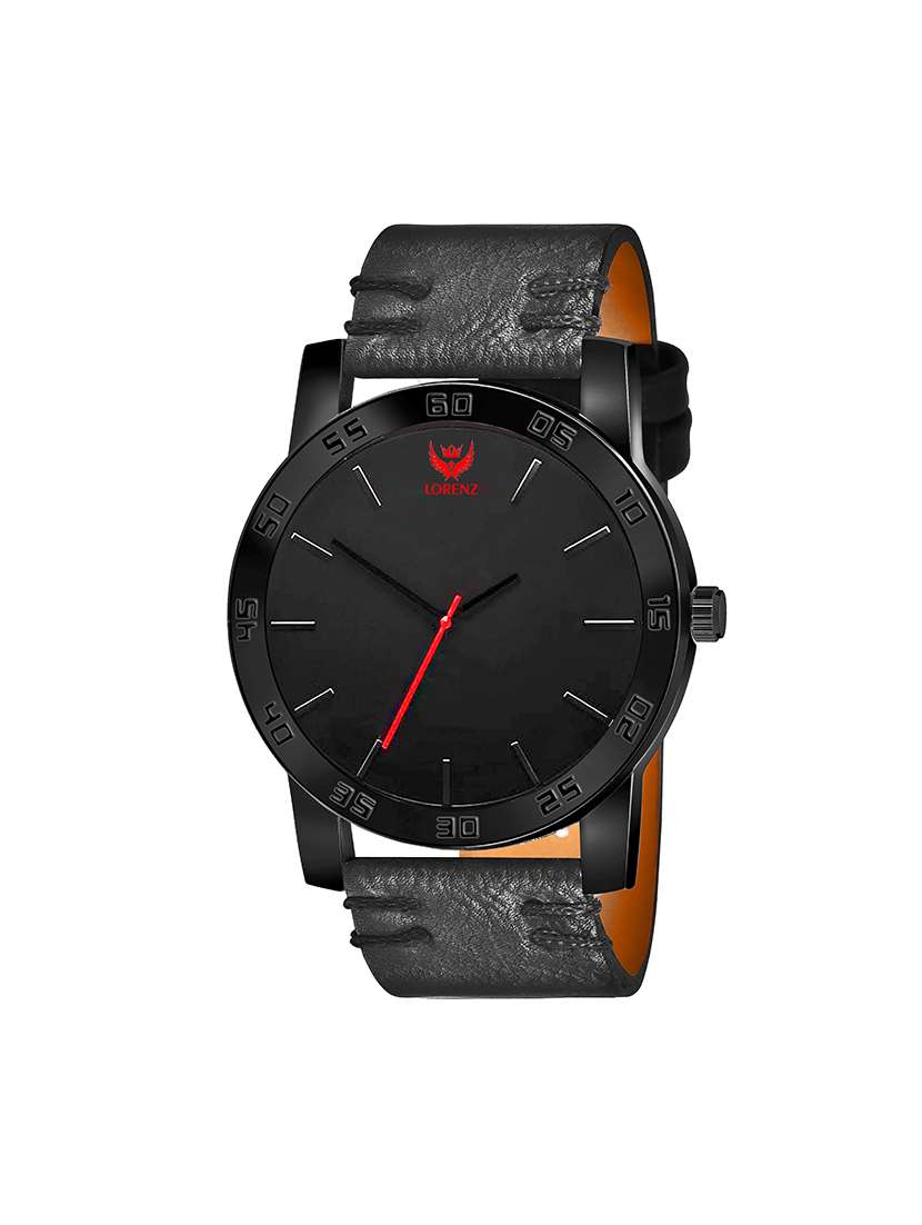 lorenz casual black dial analog watch for men | watch for boys- mk-3072k