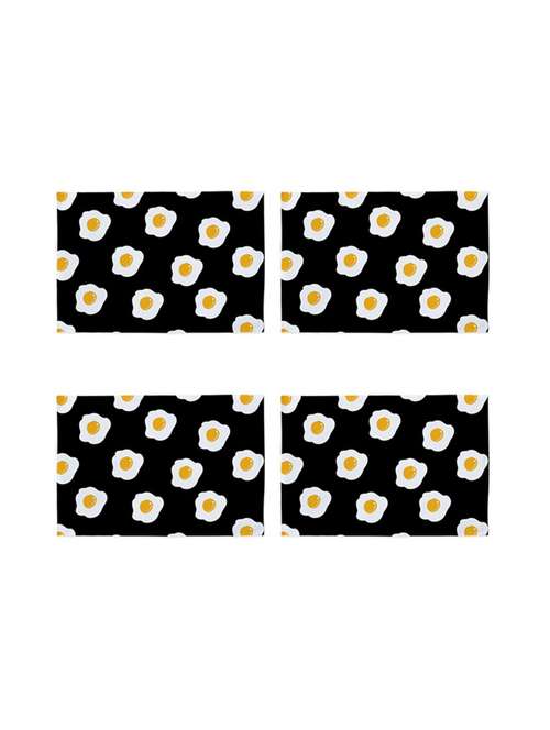  satin polyester dinning table placements set of 4 - 17463032 -  Standard Image - 0