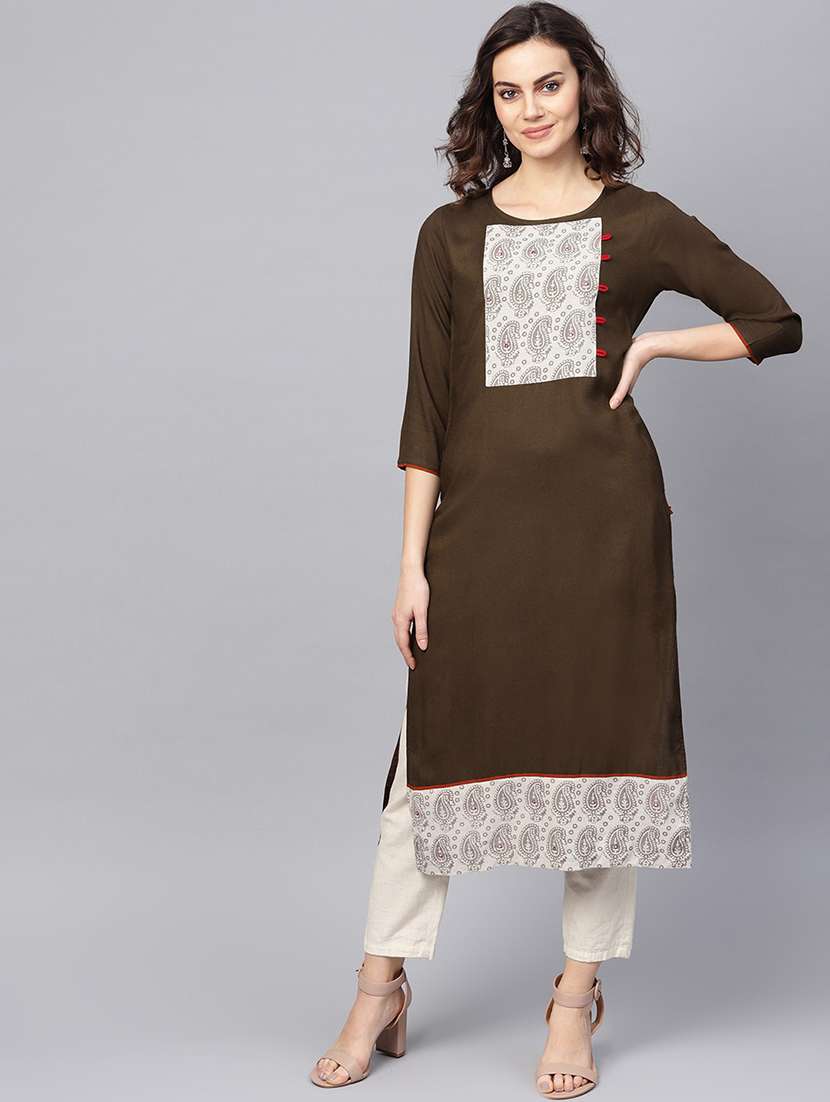 women's straight kurta