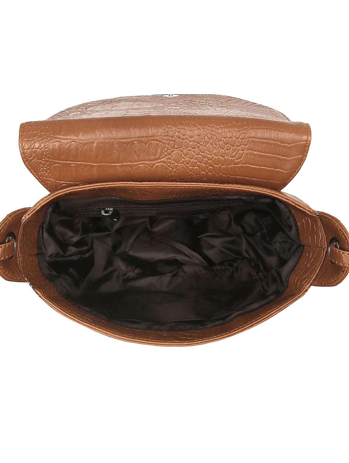 nude leatherette (pu) sling bag - 17466790 - Standard Image - 2