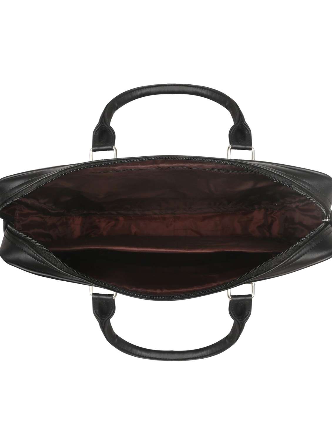 black leatherette (pu) regular laptop bag - 17466795 -  Standard Image - 2