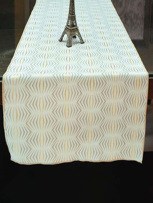 printed cotton table runner - 17467927 - Standard Image - 0