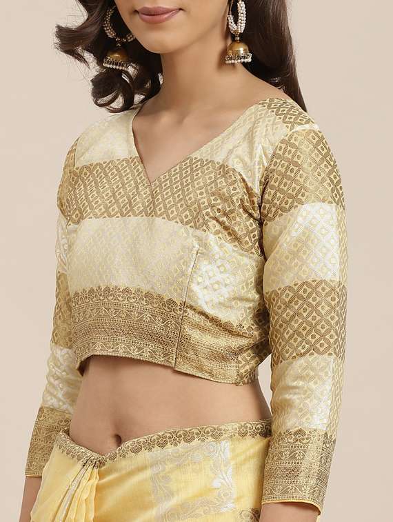 women's banarasi saree with blouse - 17468995 -  Standard Image - 2