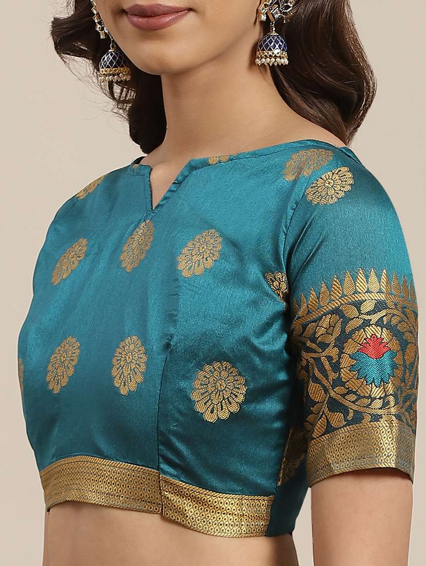 women's banarasi saree with blouse - 17469013 -  Standard Image - 2