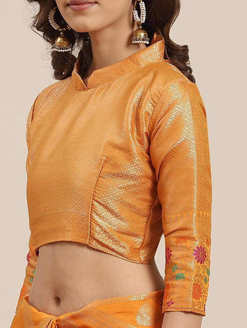 women's banarasi saree with blouse - 17469030 -  Standard Image - 2