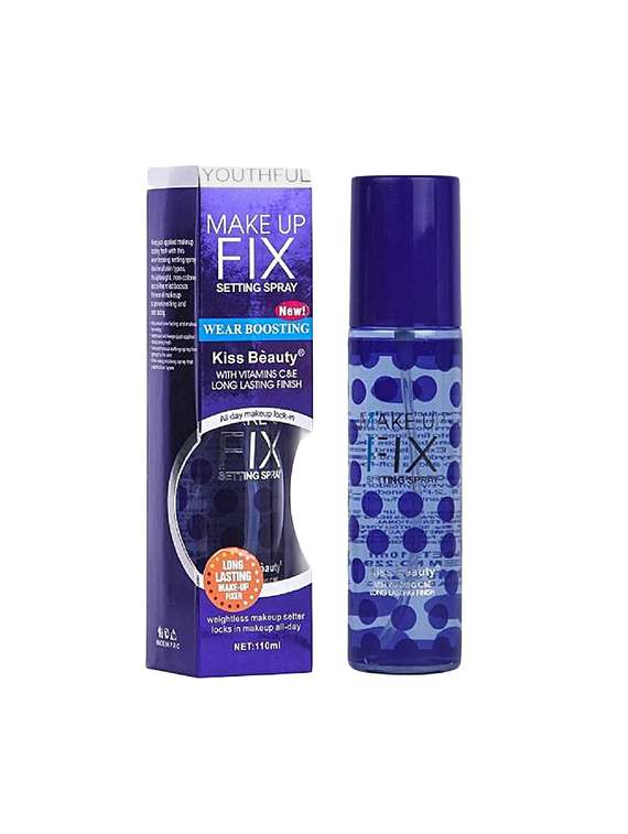 kiss beauty make up fix setting spray (long lasting)
