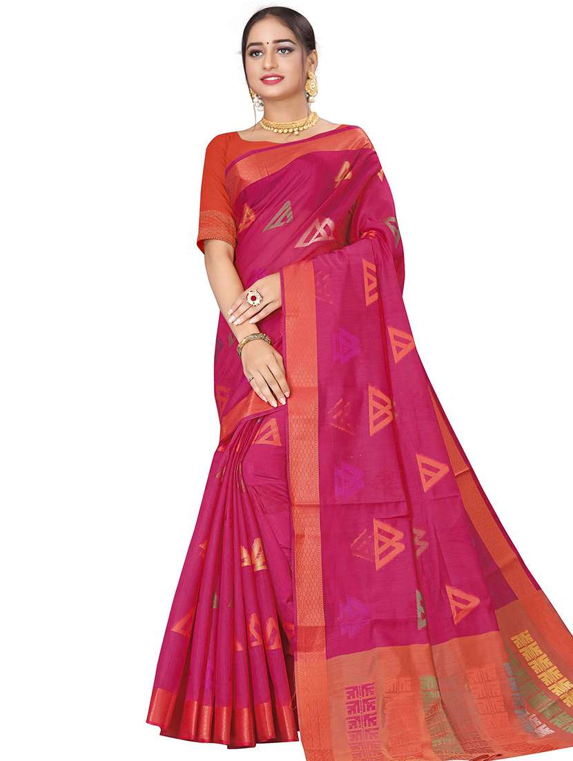 jacquard banarasi saree with blouse