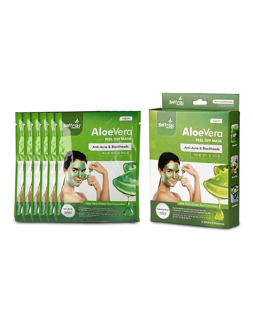 favon aloe vera peel-off mask (anti-acne & blackheads)