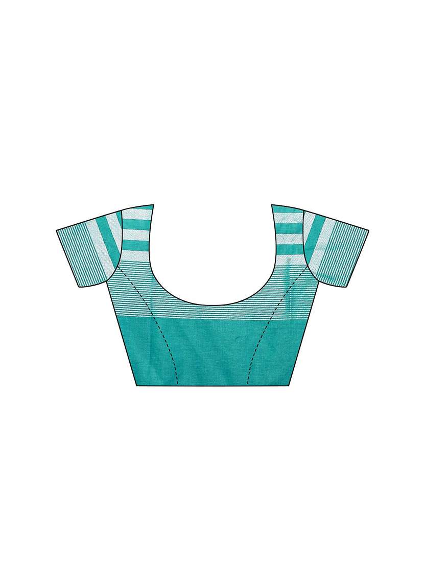 striped woven saree - 17470447 - Standard Image - 2
