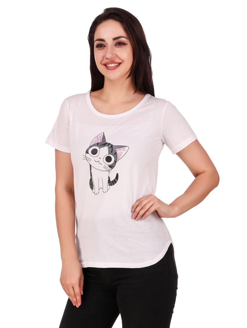 round neck quirky tee - 17471207 - Standard Image - 2