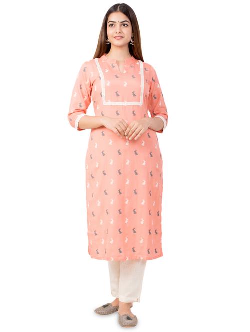women's straight kurta - 17472718 -  Standard Image - 0