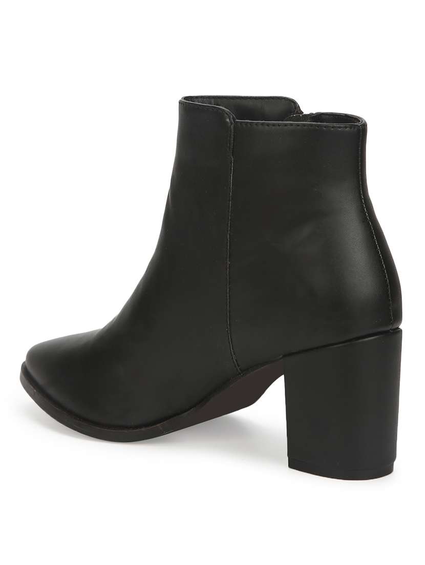 black ankle length boot - 17472868 - Standard Image - 2