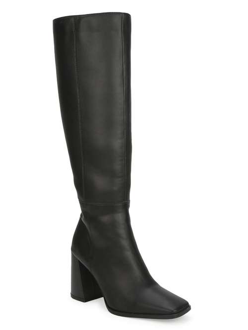 black knee length boot - 17472873 -  Standard Image - 0