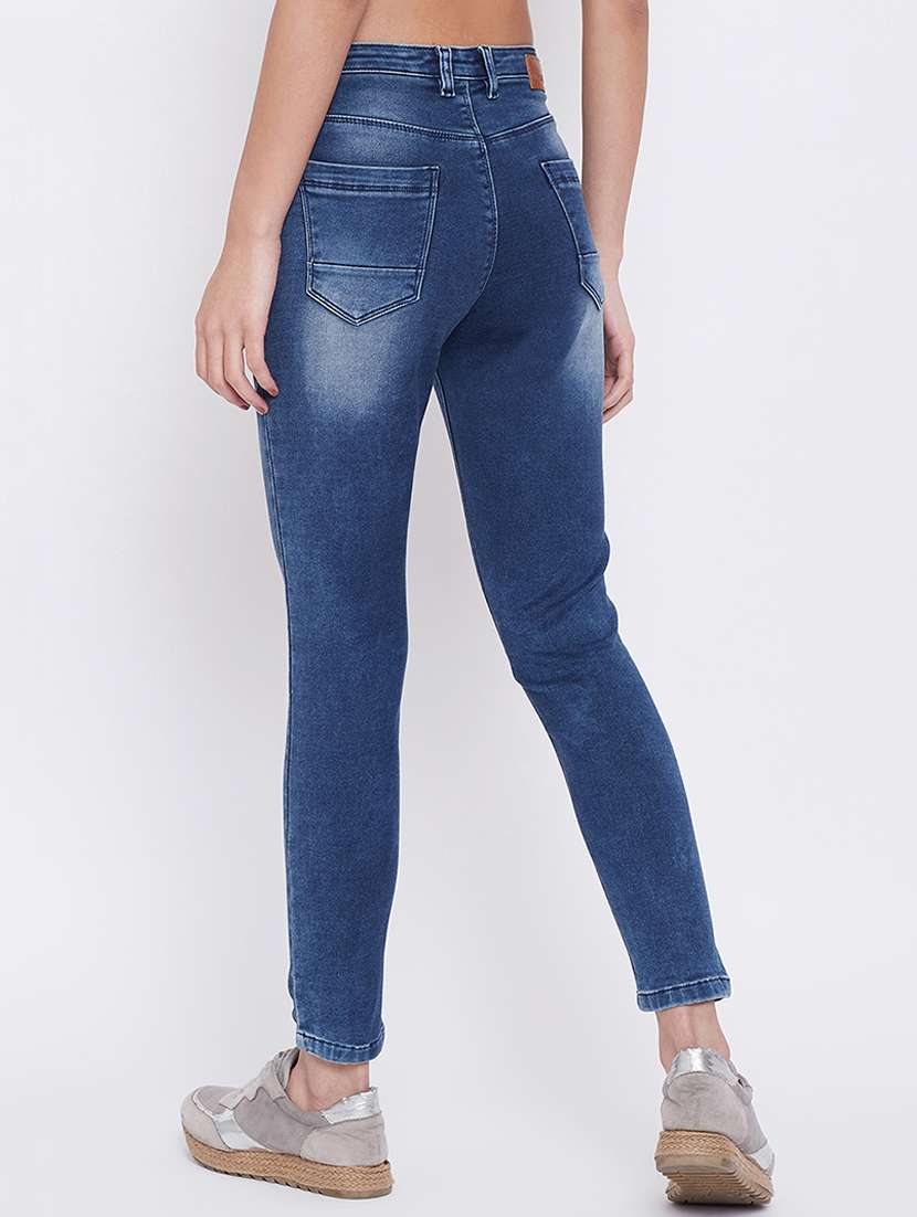 women's plain slim fit jeans - 17473958 -  Standard Image - 2