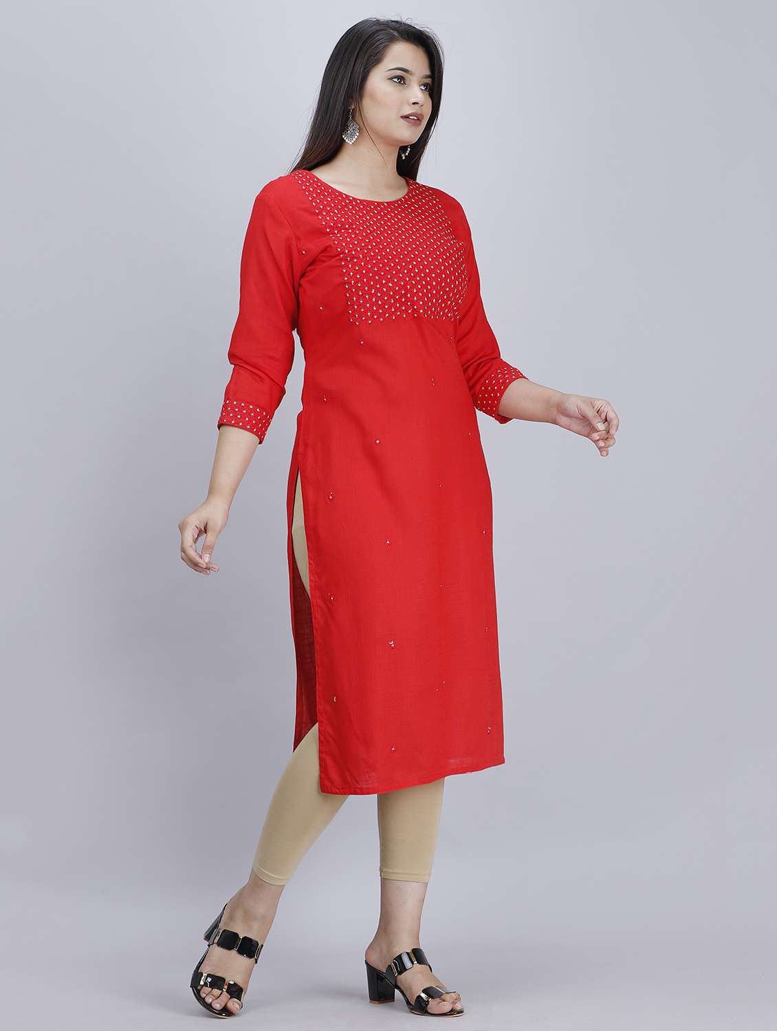 women's straight kurta