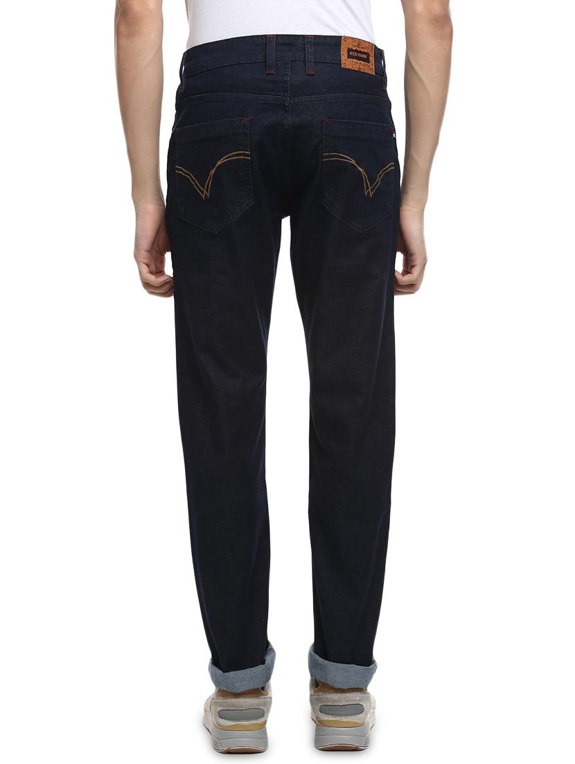 dark blue plain denim jeans - 17475148 - Standard Image - 2