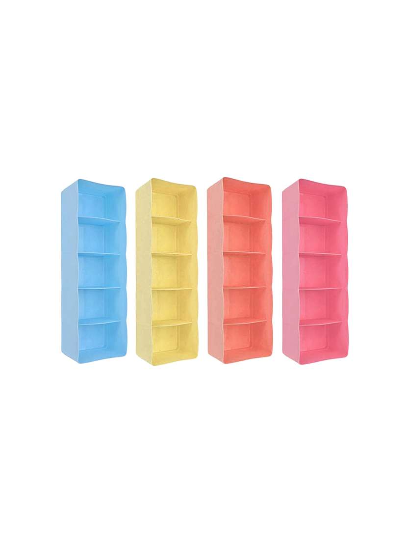 plastic socks rack organiser set of 4