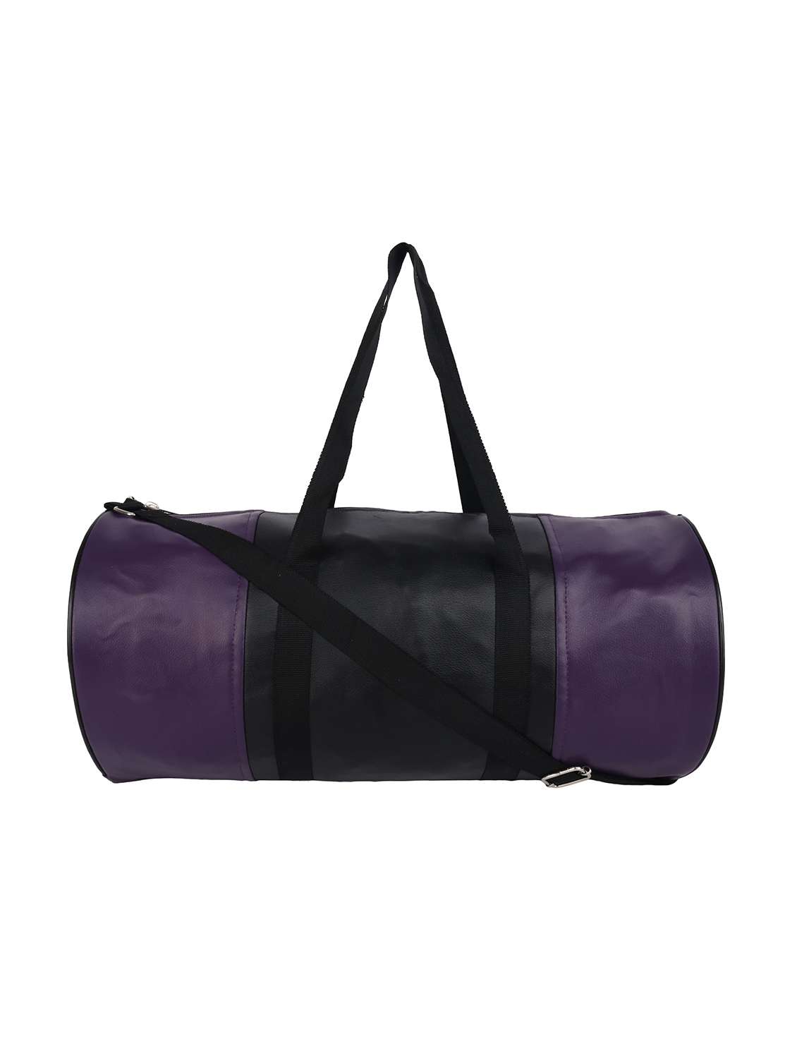 multi colored leatherette (pu) dufflebag
