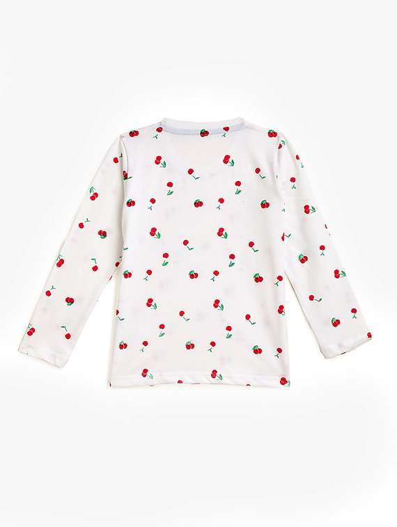 white cotton blend pyjama set nightwear - 17479016 -  Standard Image - 2