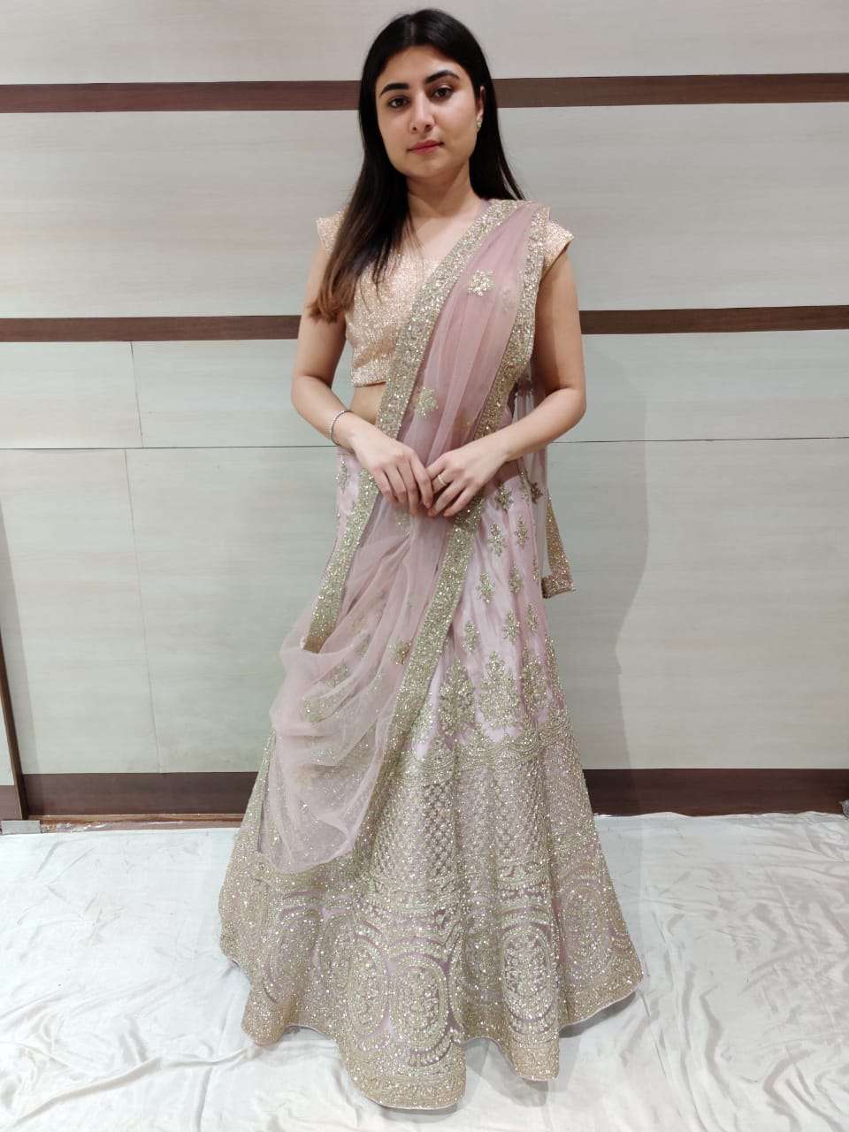 beautiful embroidered lehenga 