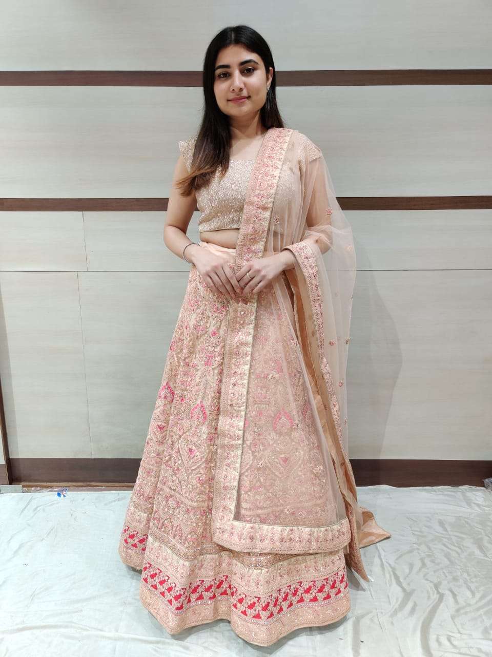 beautiful embroidered lehenga 