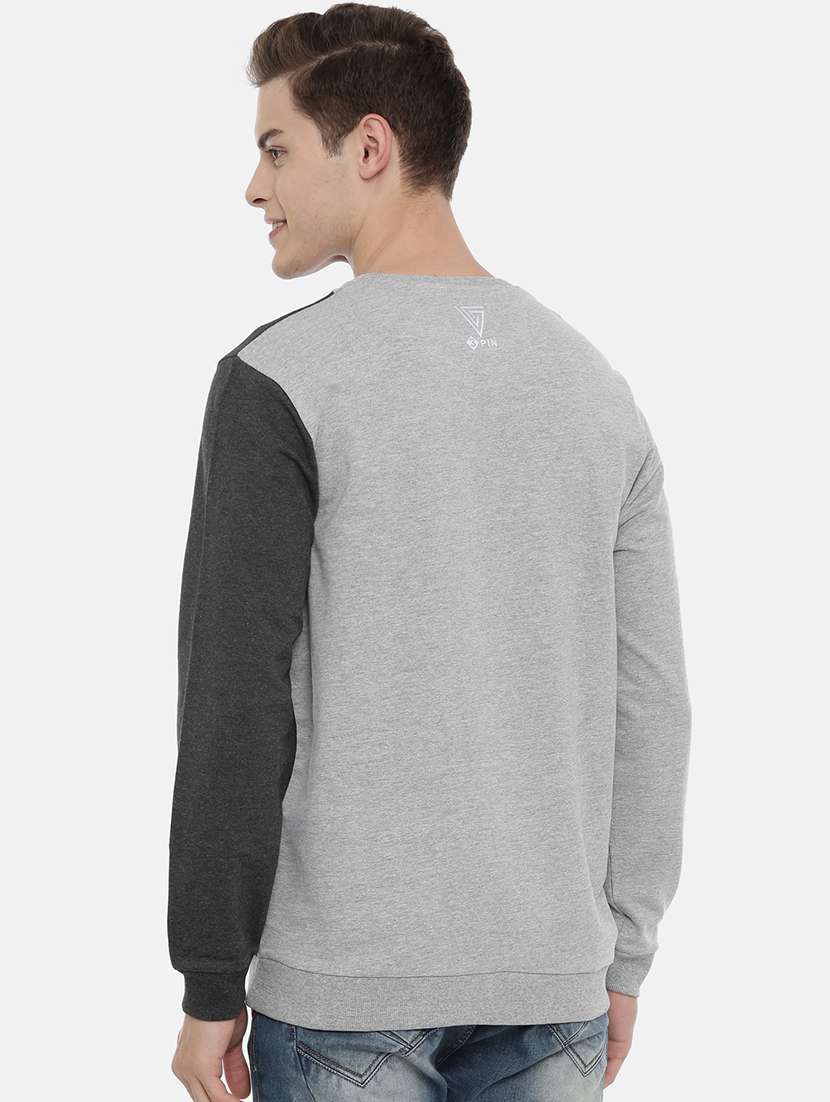 mens color block sweatshirt - 17483732 -  Standard Image - 2